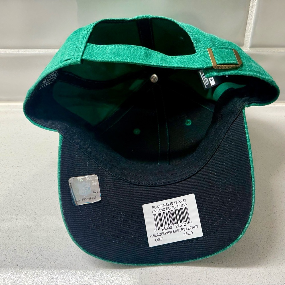 Brand new 47 Green Philadelphia Eagles adjustable baseball hat - Picture 4 of 4